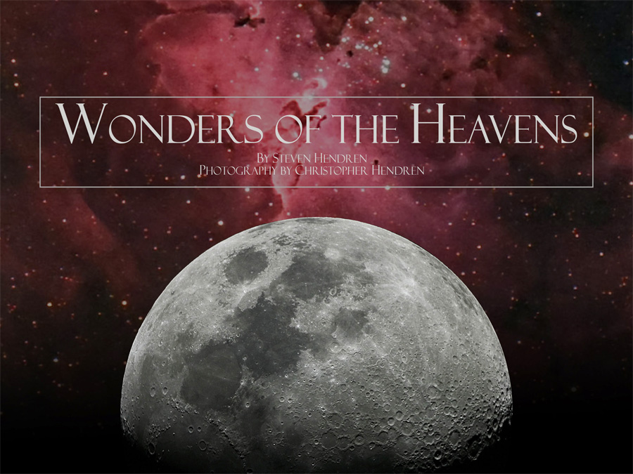 wonders of the heavens book cover